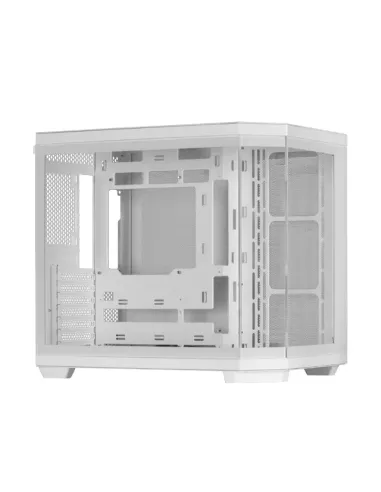 Mars Gaming MC-3TCORE, Caja Gaming Custom ATX, Triple Ventana Cristal Templado Extraíble, Cámara Dual, Semitorre Compatible con