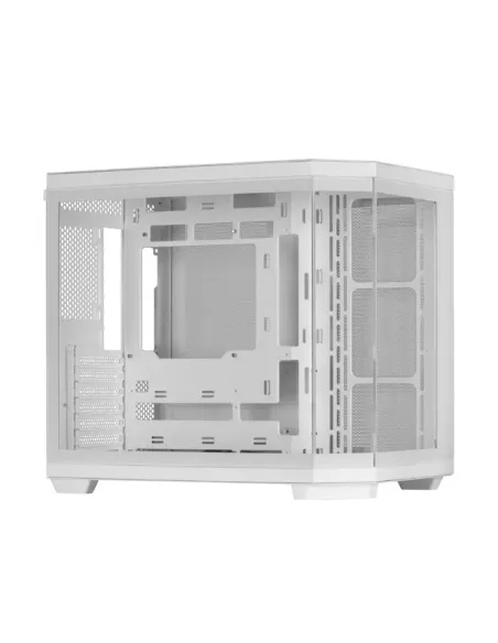 Mars Gaming MC-3TCORE, Caja Gaming Custom ATX, Triple Ventana Cristal Templado Extraíble, Cámara Dual, Semitorre Compatible con