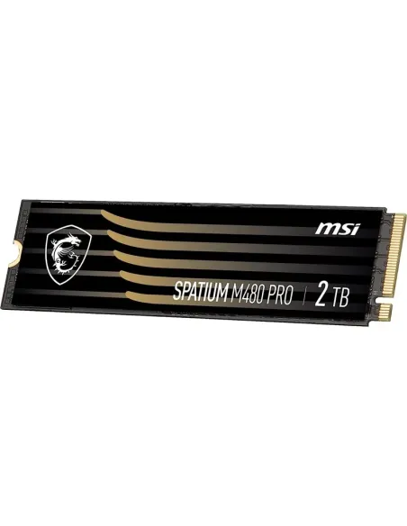 MSI Spatium M480 PRO PCIE 4.0 NVME M.2 2TB unidad de estado sólido PCI Express 4.0 3D NAND