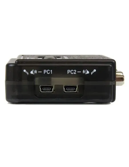 StarTech.com Juego de Conmutador KVM de 2 puertos con todo incluido - USB - Audio y Vídeo VGA
