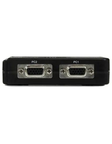 StarTech.com Juego de Conmutador KVM de 2 puertos con todo incluido - USB - Audio y Vídeo VGA