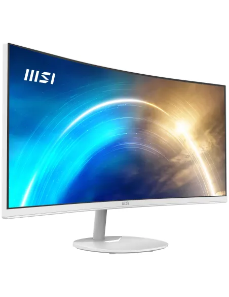 MSI Pro MP341CQW pantalla para PC 86,4 cm (34") 3440 x 1440 Pixeles UltraWide Quad HD Blanco