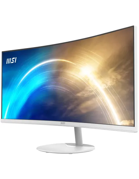 MSI Pro MP341CQW pantalla para PC 86,4 cm (34") 3440 x 1440 Pixeles UltraWide Quad HD Blanco