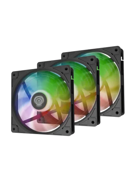 GENESIS Oxal 120 ARGB Carcasa del ordenador Ventilador 12 cm Negro