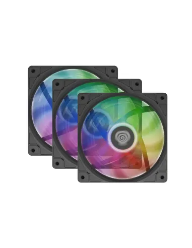 GENESIS Oxal 120 ARGB Carcasa del ordenador Ventilador 12 cm Negro