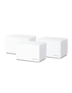 Mercusys Halo H80X (3-pack) Doble banda (2,4 GHz / 5 GHz) Wi-Fi 6 (802.11ax) Blanco Interno