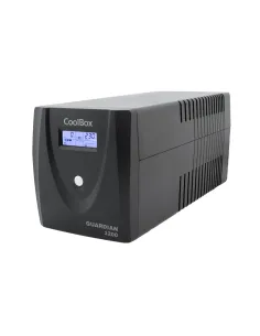 CoolBox SAI GUARDIAN3 LCD 1200VA 720w 4 SCHUKOS + SOFTWARE