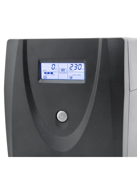 CoolBox SAI GUARDIAN3 LCD 1200VA 720w 4 SCHUKOS + SOFTWARE