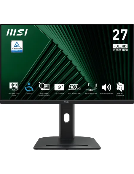 MSI PRO MP275PG pantalla para PC 68,6 cm (27") 1920 x 1080 Pixeles Full HD LCD Negro