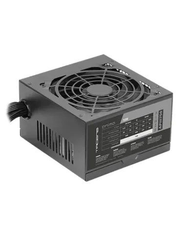 Tacens APIII750, Fuente Alimentación PC ATX 750W, Tecnología SMD y DC-DC, 85% Eficiencia 12V, Ventilador Ultra-silencioso 12cm,