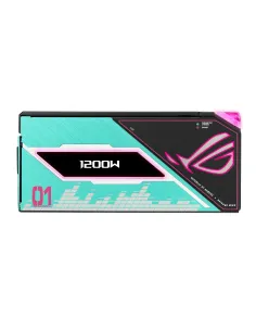 ASUS ROG -THOR-1200P3-MIKU unidad de fuente de alimentación 1200 W 20+4 pin ATX ATX Multicolor