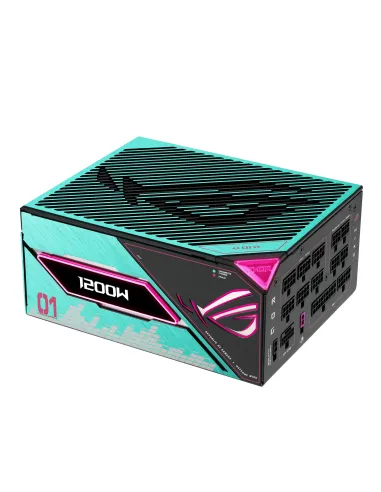 ASUS ROG -THOR-1200P3-MIKU unidad de fuente de alimentación 1200 W 20+4 pin ATX ATX Multicolor