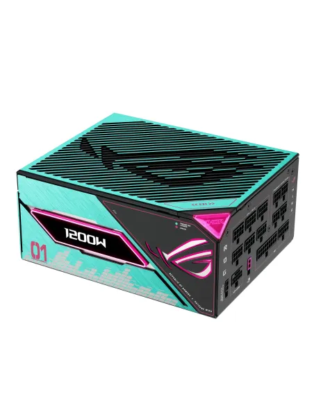 ASUS ROG -THOR-1200P3-MIKU unidad de fuente de alimentación 1200 W 20+4 pin ATX ATX Multicolor