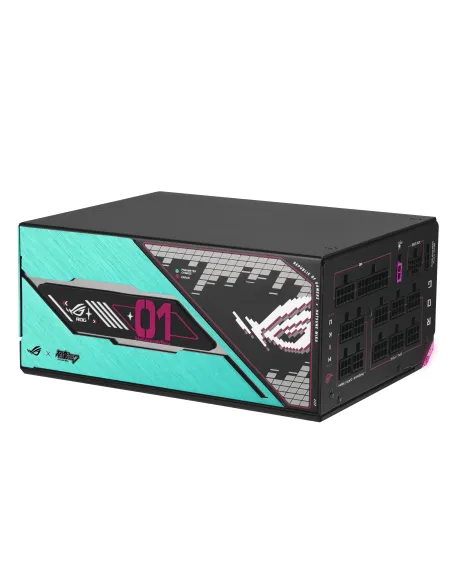 ASUS ROG -THOR-1200P3-MIKU unidad de fuente de alimentación 1200 W 20+4 pin ATX ATX Multicolor