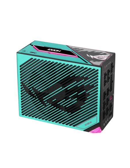 ASUS ROG -THOR-1200P3-MIKU unidad de fuente de alimentación 1200 W 20+4 pin ATX ATX Multicolor