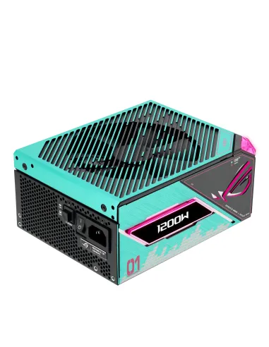 ASUS ROG -THOR-1200P3-MIKU unidad de fuente de alimentación 1200 W 20+4 pin ATX ATX Multicolor