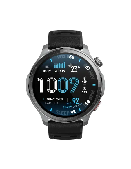 Amazfit Balance 2 XT 3,81 cm (1.5") AMOLED Digital 480 x 480 Pixeles Pantalla táctil Negro Wifi GPS (satélite)