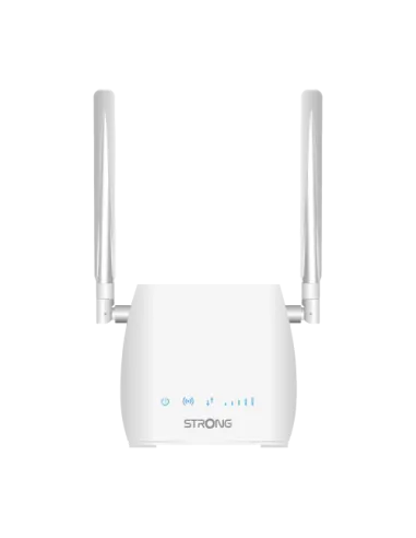 Strong 300M router inalámbrico Ethernet rápido Banda única (2,4 GHz) 4G Blanco