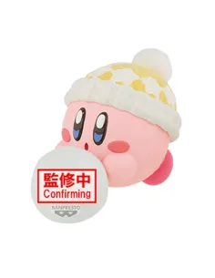 Figura banpresto kirby fluffy puffy mineplay in the snow ver.a