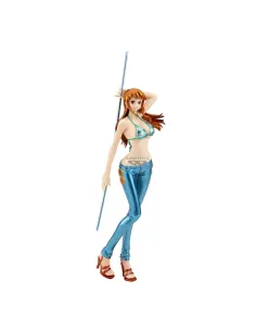 Figura banpresto one piece glitter & glamours nami special color ver.a