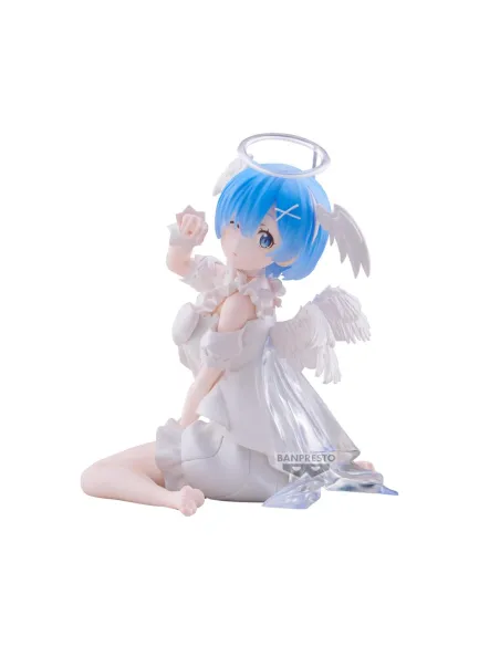 Figura banpresto re zero starting life in another world relax time rem sweet angel ver.