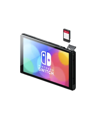 Nintendo Switch OLED videoconsola portátil 17,8 cm (7") 64 GB Pantalla táctil Wifi Azul, Rojo