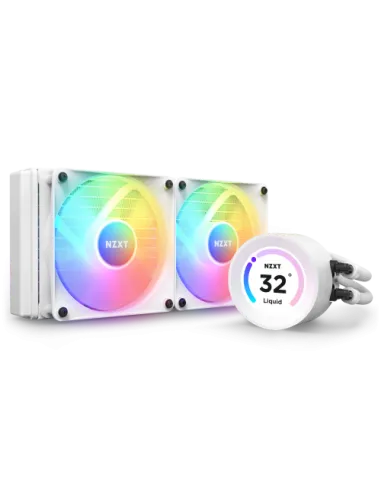 NZXT Kraken Elite 240 RGB Procesador Sistema de refrigeración líquida todo en uno 12 cm Blanco 1 pieza(s)