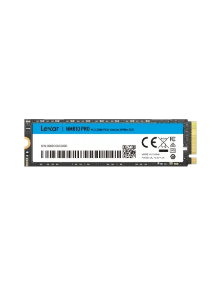 Lexar NM610 PRO M.2 500 GB PCI Express 3.0 NVMe