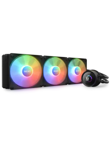 NZXT Kraken 360 RGB Procesador Sistema de refrigeración líquida todo en uno 12 cm Negro 1 pieza(s)