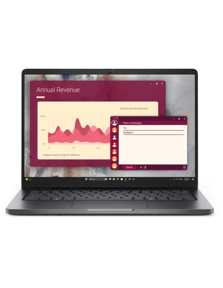 DELL Pro 14 PC14250 Intel Core Ultra 7 255U Portátil 35,6 cm (14") Full HD+ 16 GB DDR5-SDRAM 512 GB SSD Wi-Fi 6E (802.11ax)