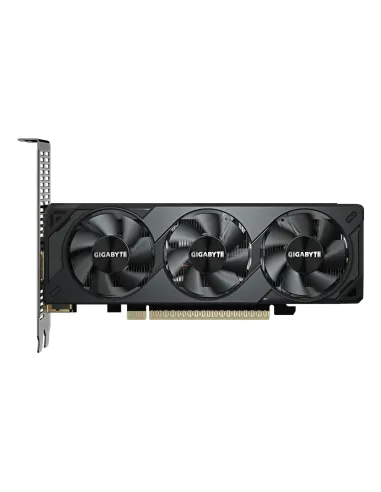 GIGABYTE GeForce RTX 5060 OC Low Profile 8G Tarjeta Gráfica - 8GB GDDR7, 128bit, PCI-E 5.0, 2512 MHz Frecuencia del núcleo, 3 x