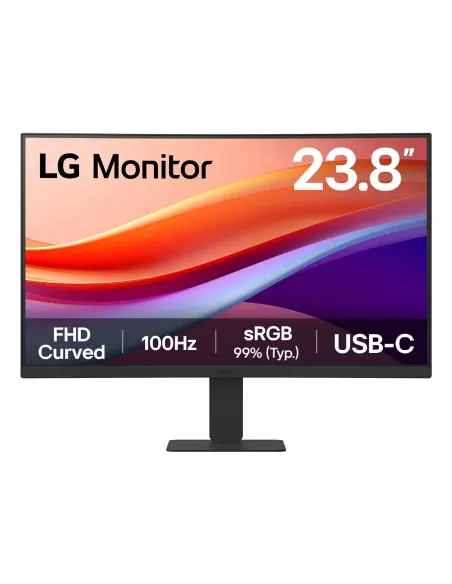 LG 24U421A-B pantalla para PC 60,5 cm (23.8") 1920 x 1080 Pixeles Full HD LED Negro