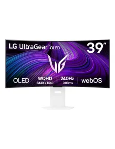 LG 39GX90SA-W pantalla para PC 99,1 cm (39") 3440 x 1440 Pixeles Wide Quad HD OLED Blanco