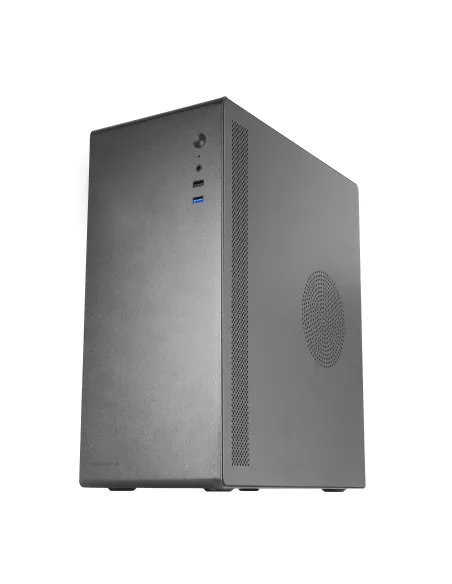 Tacens NOVAX550BR, Caja PC Micro-ATX + Fuente Alimentación 550W 80Plus Bronce 230V, Diseño Totalmente Metálico, 1x Ventilador
