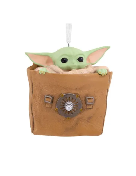 Figura decorativa grogu en bolsa resina 7 cm