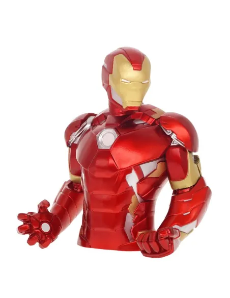 Figura hucha busto iron man 20 cm