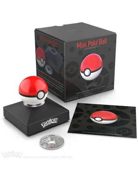 Réplica electrónica the wand company die cast mini poke ball