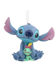 Figura decorativa disney stitch con peluche