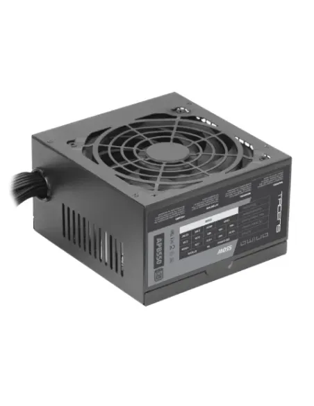 Tacens APB550, Fuente Alimentación PC ATX 550W, 80Plus Bronze, 85% Eficiencia, Tecnologías SMD y DC-DC, Ventilador