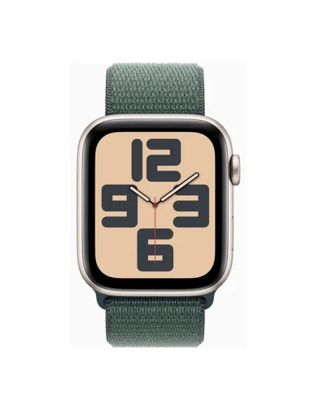Smartwatch apple watch se gps + cell 44mm starlight aluminium green sport loop