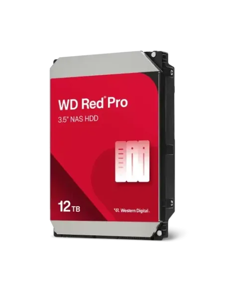 QNAP WD, HDD, RED PRO, SATA III, 3.5-INCH, 12TB, WD122KFBX