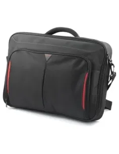 DELL Classic+ 45,7 cm (18") Maletín Negro, Rojo