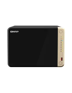 QNAP TS-664 NAS Torre Intel® Celeron® N5095 8 GB DDR4 0 TB QNAP QTS Negro, Bronce