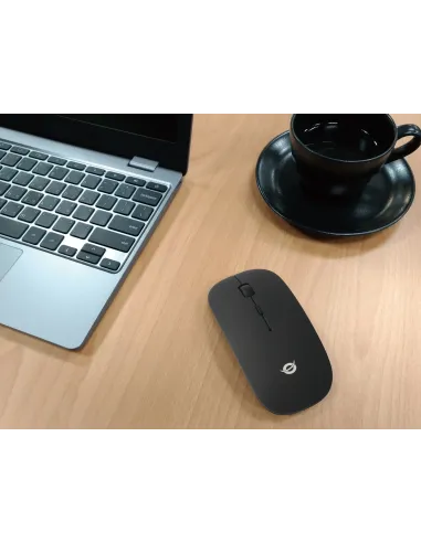 Conceptronic LORCAN01B ratón Oficina Ambidextro Bluetooth Óptico 1600 DPI