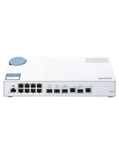 QNAP QSW-M408-2C switch Gestionado L2 10G Ethernet (100 1000 10000) Blanco