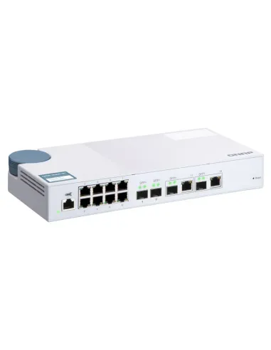 QNAP QSW-M408-2C switch Gestionado L2 10G Ethernet (100 1000 10000) Blanco