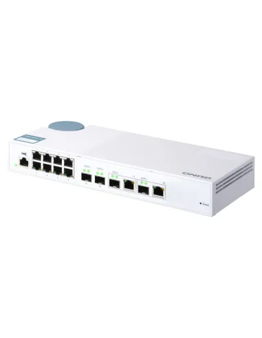 QNAP QSW-M408-2C switch Gestionado L2 10G Ethernet (100 1000 10000) Blanco