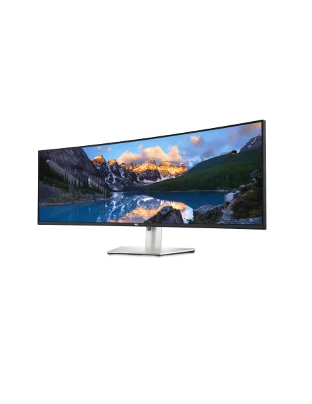DELL UltraSharp U4924DW LED display 124,5 cm (49") 5120 x 1440 Pixeles 5K Ultra HD LCD Negro, Plata