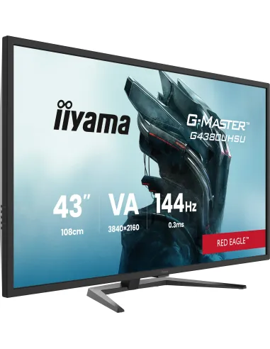 iiyama G-MASTER G4380UHSU-B2 pantalla para PC 108 cm (42.5") 3840 x 2160 Pixeles 4K Ultra HD LED Negro
