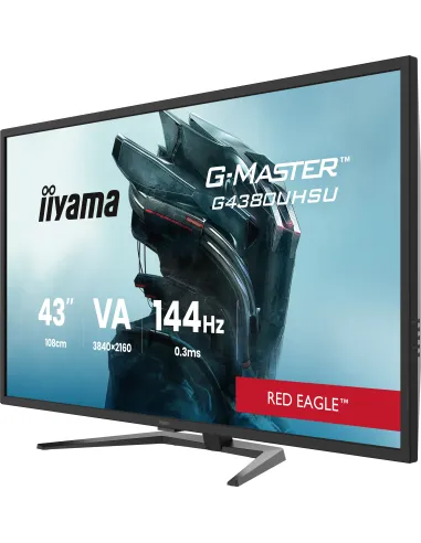 iiyama G-MASTER G4380UHSU-B2 pantalla para PC 108 cm (42.5") 3840 x 2160 Pixeles 4K Ultra HD LED Negro